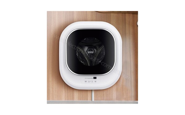 DAEWOO DWD-CV801CG - Vue de face sur le mur