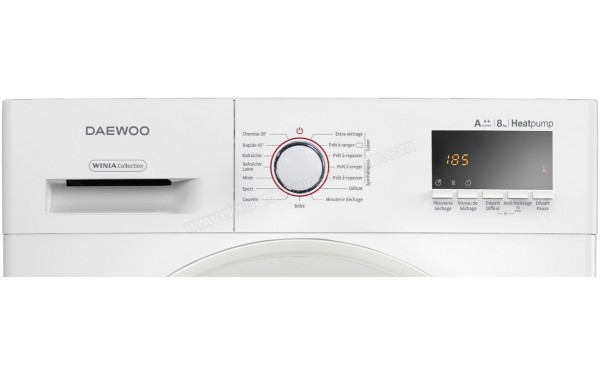 DAEWOO DWR-UH840 - Panneau de commandes (cr&eacute;dit : Darty)