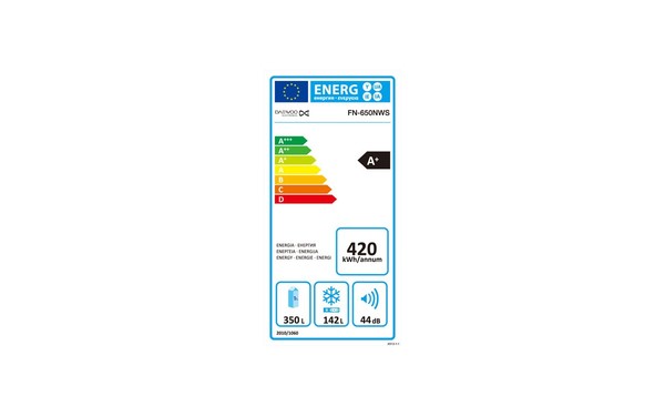 DAEWOO FN-650NWS - &Eacute;tiquette &eacute;nergie