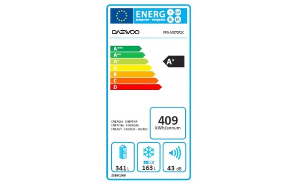 DAEWOO FRN-M570F2X - &Eacute;tiquette &eacute;nergie
