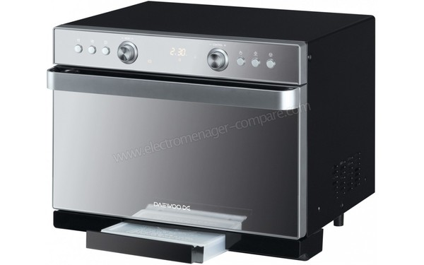 DAEWOO KOC-1C0KBSTM - Vue 3/4 droite avec r&eacute;servoir d'eau