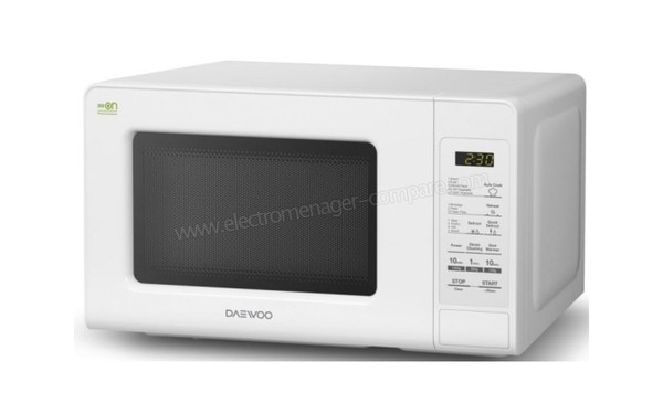 DAEWOO KOR-6F0BDUO - Vue 3/4 droite