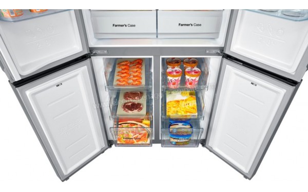 DAEWOO RFN-L475B0S - Vue des &eacute;quipements cong&eacute;lateur (cr&eacute;dit : Boulanger)