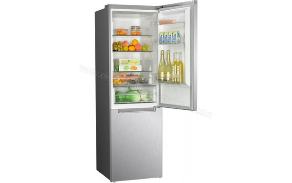 DAEWOO RN-H325CS - Vue 3/4 gauche porte ouverte (cr&eacute;dit : Darty)