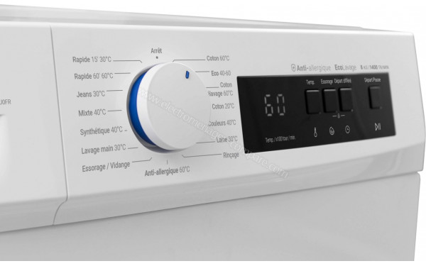 DAEWOO WM814T0WU0FR - Panneau de commandes