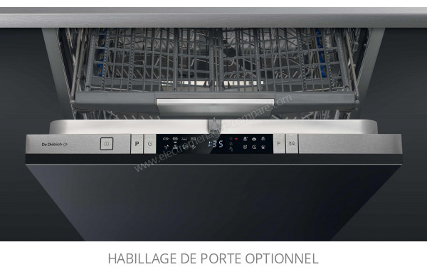 DE DIETRICH DCJ534DQX - Panneau de commandes