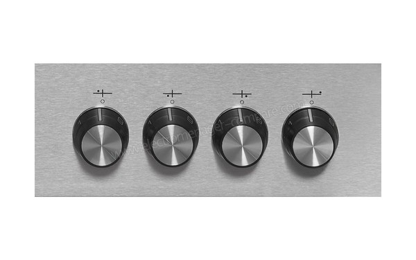 DE DIETRICH DCV1568X - Bandeau de commandes (cr&eacute;dit : Darty)