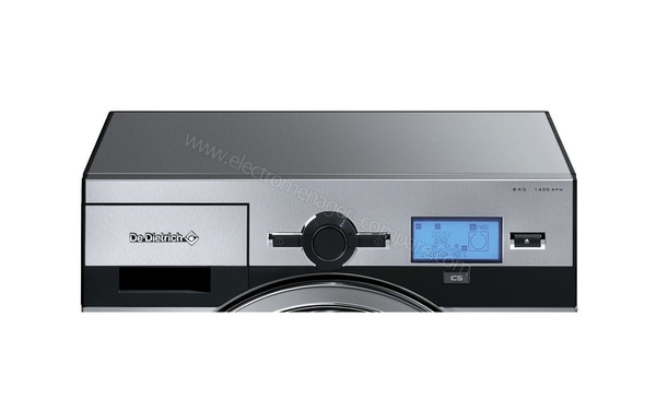 DE DIETRICH DFW814X - Panneau de commandes