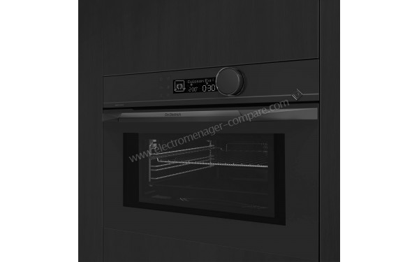 DE DIETRICH DKC4536B - Appareil encastr&eacute; vue 3/4 droite