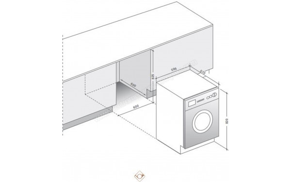 DE DIETRICH DLZ1814I - Dimensions