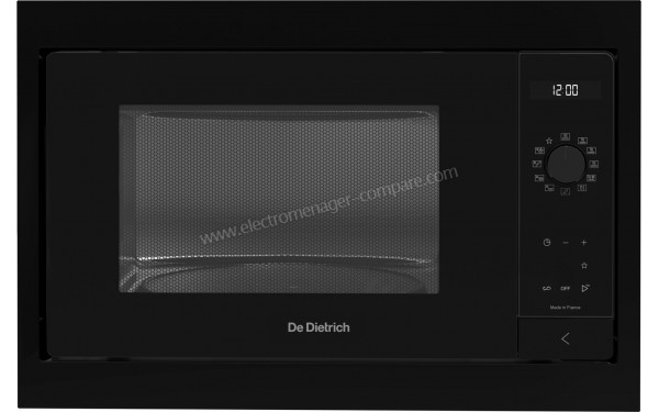 DE DIETRICH DME4310B - Vue de face