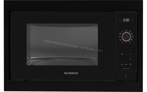 DE DIETRICH DME4310H - Vue de face (cr&eacute;dit : Boulanger)