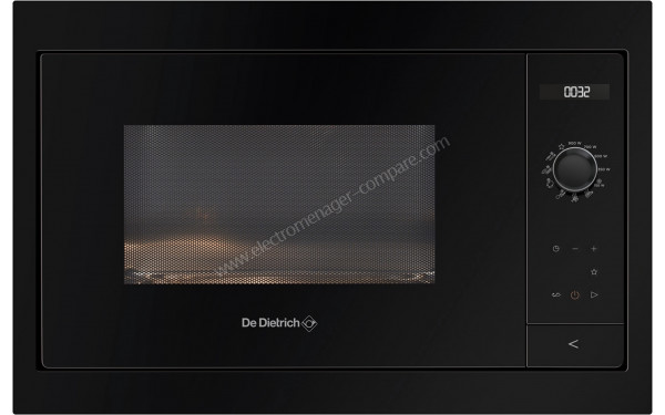 DE DIETRICH DME7121BB - Vue de face