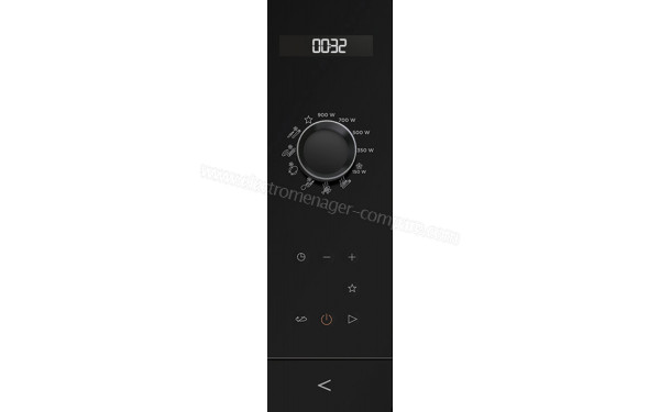 DE DIETRICH DME7121BB - Panneau de commandes