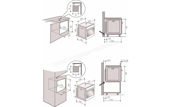 DE DIETRICH DOP8360X - Sch&eacute;ma technique