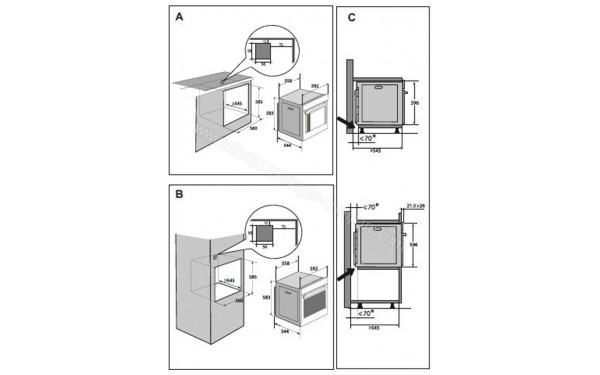 DE DIETRICH DOP8780X - Sch&eacute;ma technique