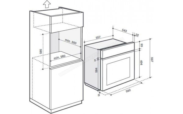 DE DIETRICH DOR7586A - Panneau de commandes