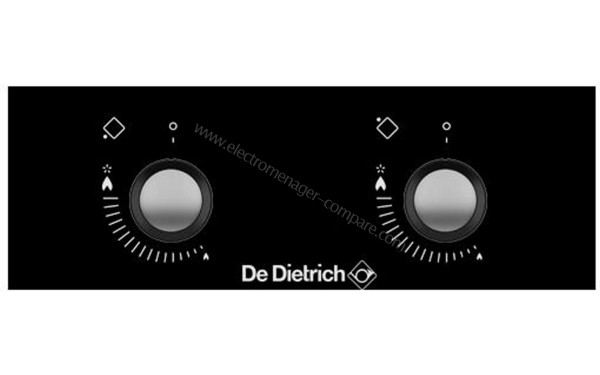 DE DIETRICH DPG3301B - Panneau de commandes