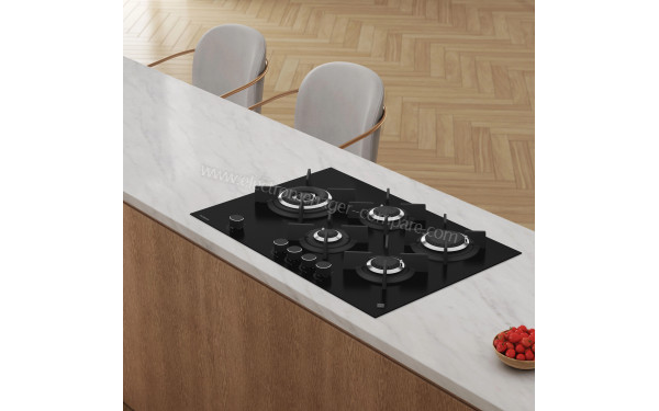 DE DIETRICH DPG4750B - Appareil encastr&eacute; vue 3/4 droite