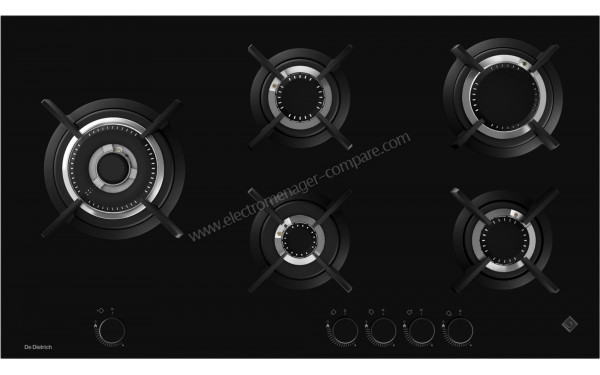 DE DIETRICH DPG4950B - Vue du dessus