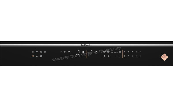 DE DIETRICH DPI2578X - Panneau de commandes