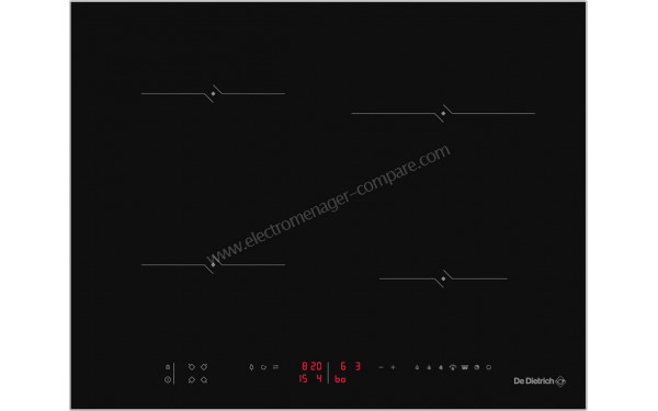 DE DIETRICH DPI4400B - Vue du dessus