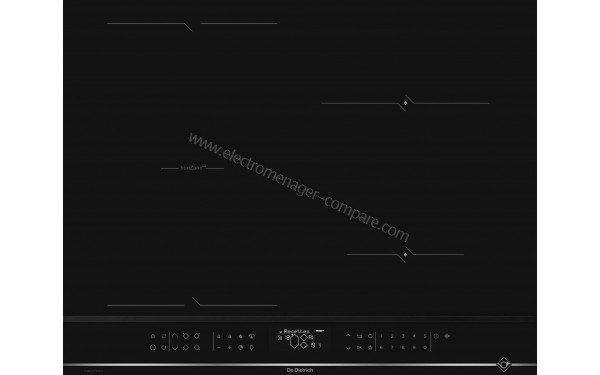 DE DIETRICH DPI4431X - Vue du dessus