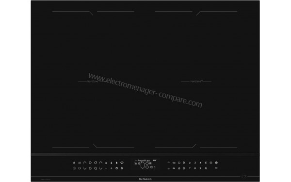 DE DIETRICH DPI4441BT - Vue du dessus