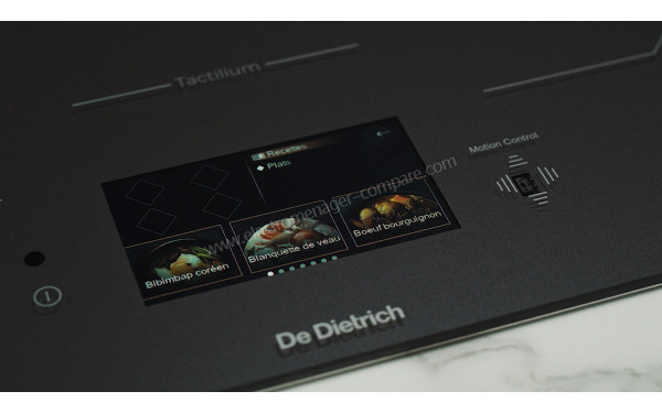 DE DIETRICH DPI4450G - Vue des programmes