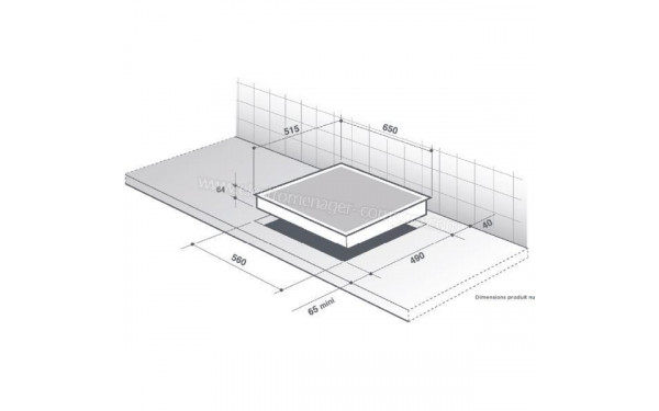DE DIETRICH DPI7570XT - Sch&eacute;ma technique