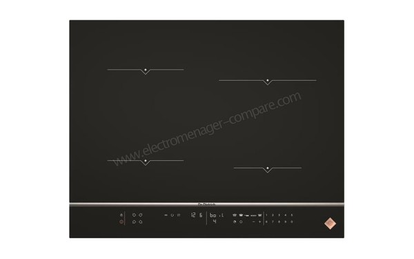 DE DIETRICH DPI7670X - Vue du dessus