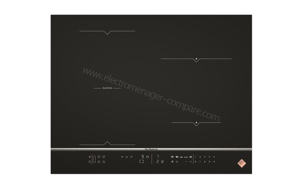 DE DIETRICH DPI7682X - Vue du dessus