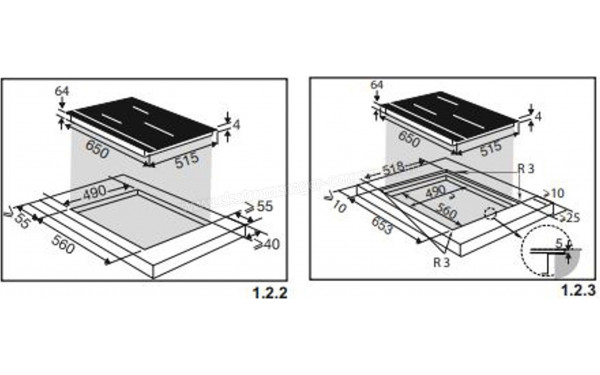 DE DIETRICH DPI7686BP - Sch&eacute;ma technique