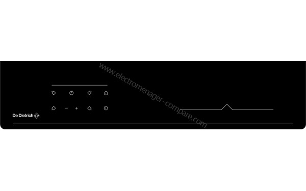 DE DIETRICH DPV265HB - Panneau de commandes