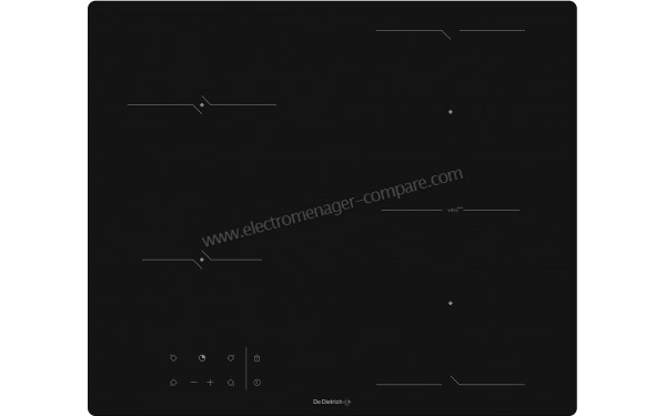 DE DIETRICH DPV4605HB - Vue du dessus