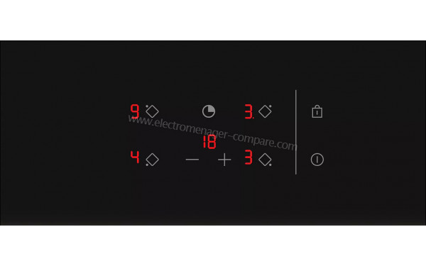 DE DIETRICH DPV4605HB - Vue des programmes