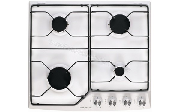 DE DIETRICH DTE1110W - Vue du dessus