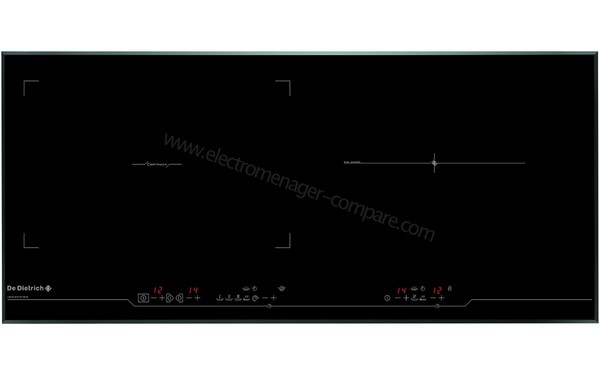 DE DIETRICH DTI1169VE - Vue du dessus