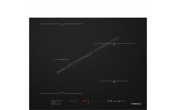 DE DIETRICH DTI3656B - Vue du dessus