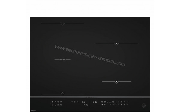 DE DIETRICH DTI3683BP - Vue du dessus