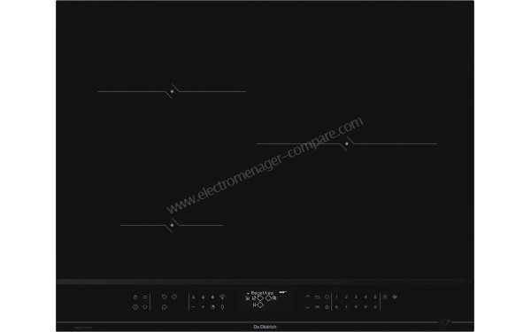 DE DIETRICH DTRI432B - Vue du dessus