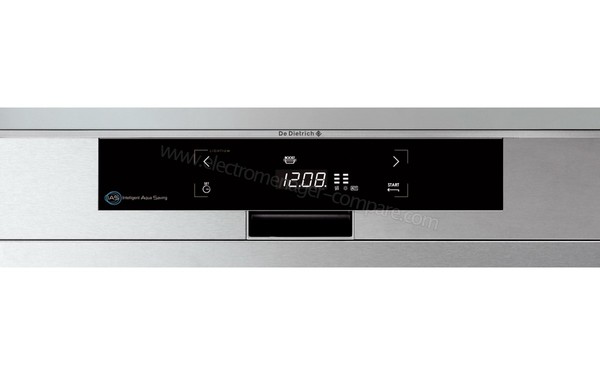 DE DIETRICH DVF1235X - Panneau de commandes