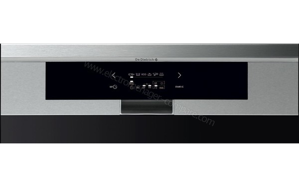 DE DIETRICH DVH1110X - panneau de commande