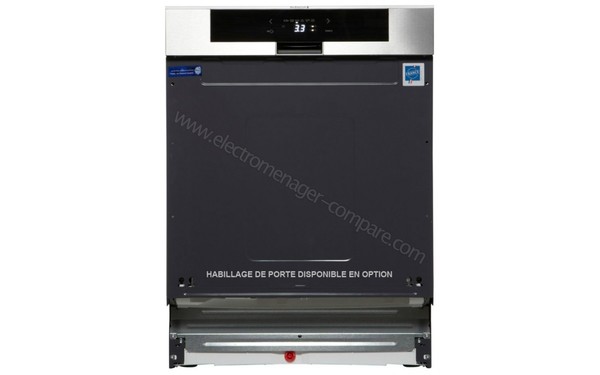 DE DIETRICH DVH1230X - Vue de face (cr&eacute;dit : Boulanger)