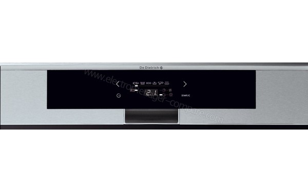 DE DIETRICH DVH1230X - Panneau de commande