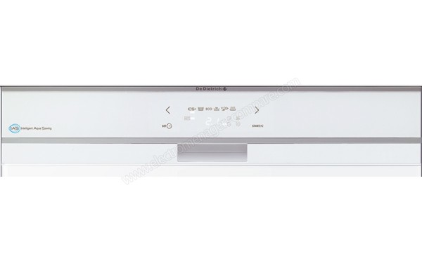 DE DIETRICH DVH1245W - Panneau de commande