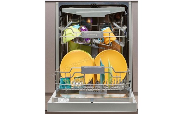 DE DIETRICH DVH1342B - Vue de l'int&eacute;rieur (cr&eacute;dit : Boulanger)