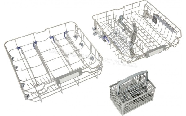 DE DIETRICH DVH1342J - Vue des paniers (cr&eacute;dit : Boulanger)