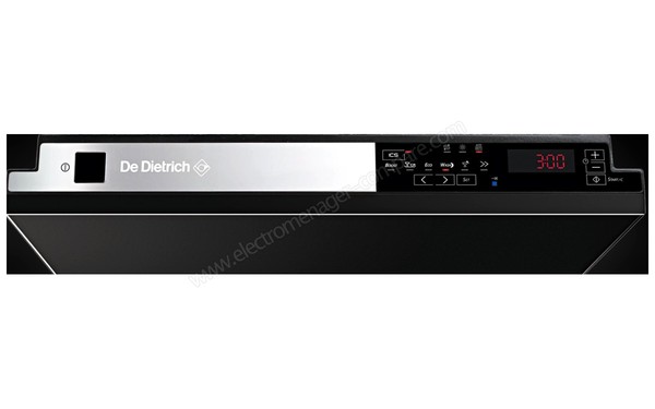 DE DIETRICH DVH940JE1 - Panneau de commandes