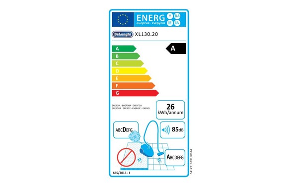 DELONGHI XL130.20 - &Eacute;tiquette &eacute;nergie